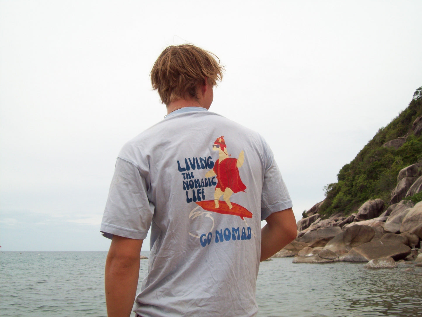 Lama Surfer - T-shirt - Go Nomad